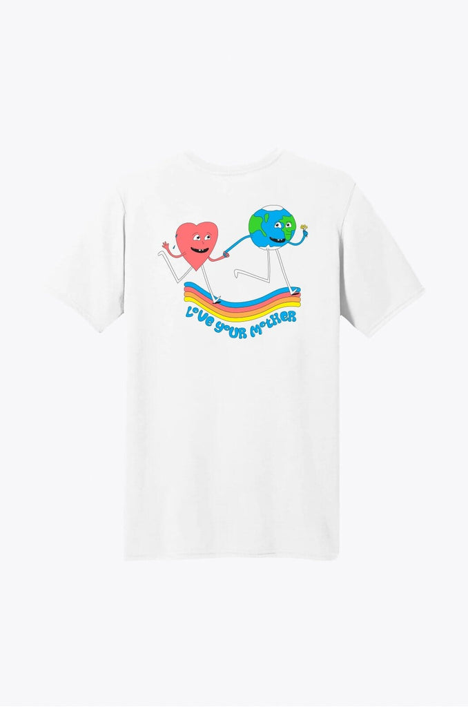 Mother Love T-Shirts ambsn WHITE S 